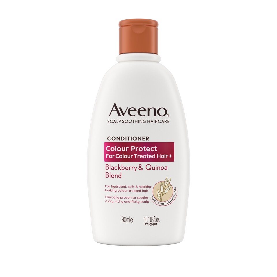 image 1 of Aveeno Blackberry & Quinoa Blend Conditioner 300Ml