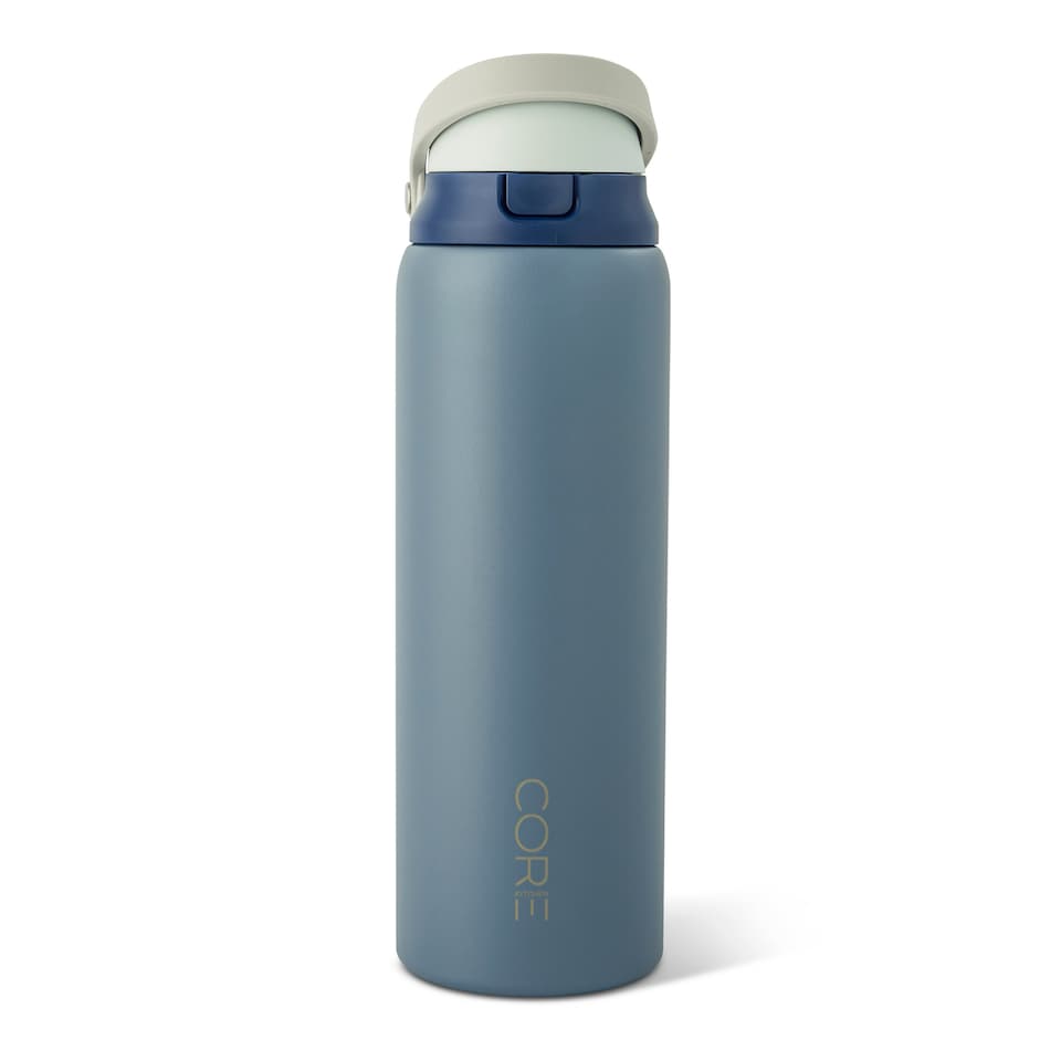 image 1 of Core Kitchen Navy Hydra Dual Function Water Bottle 946ml