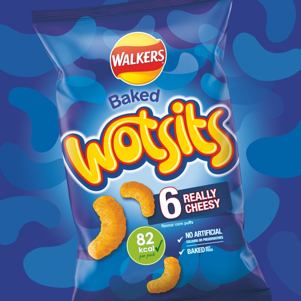 image 1 of Walkers Wotsits Cheese Multipack Crisps 20x16.5g