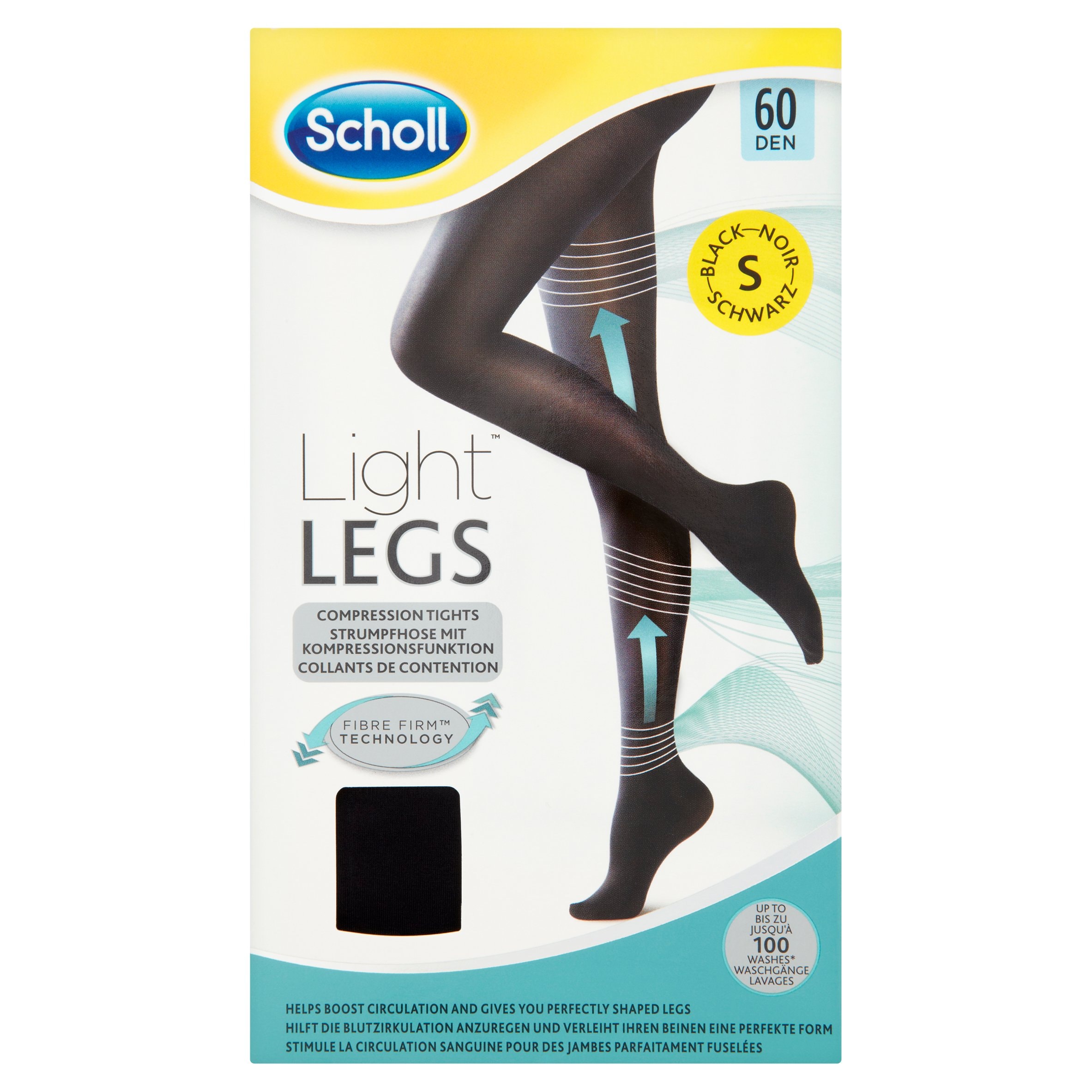 Scholl Lightlegs Black Denier 60 Small 