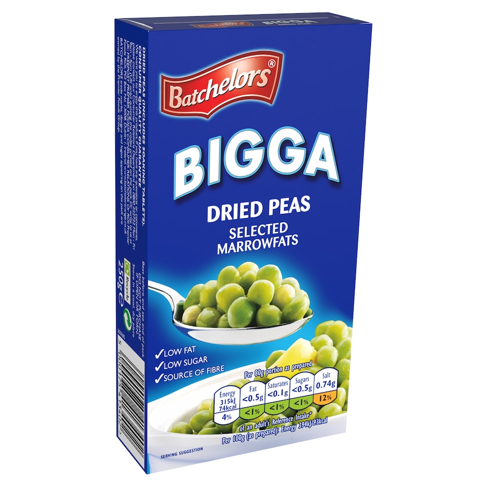 image 1 of Batchelors Bigga Dried Peas 250G