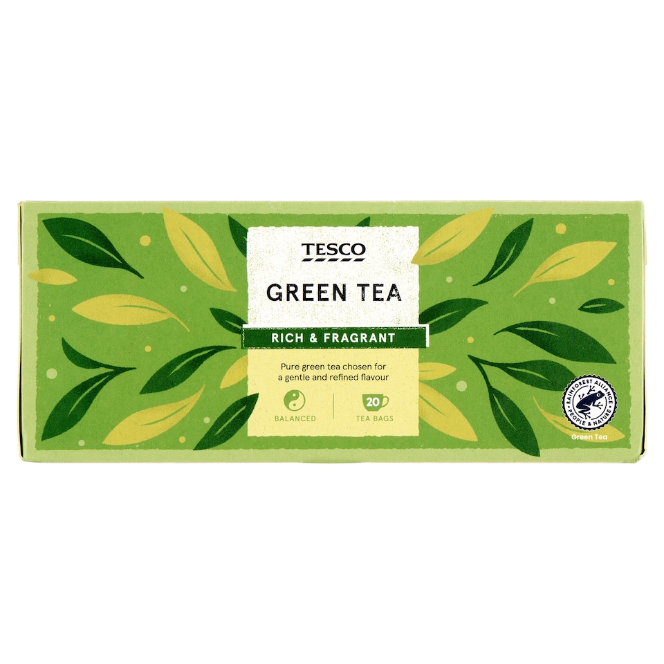 Tesco Green Tea 20 x 1.75g (35g)