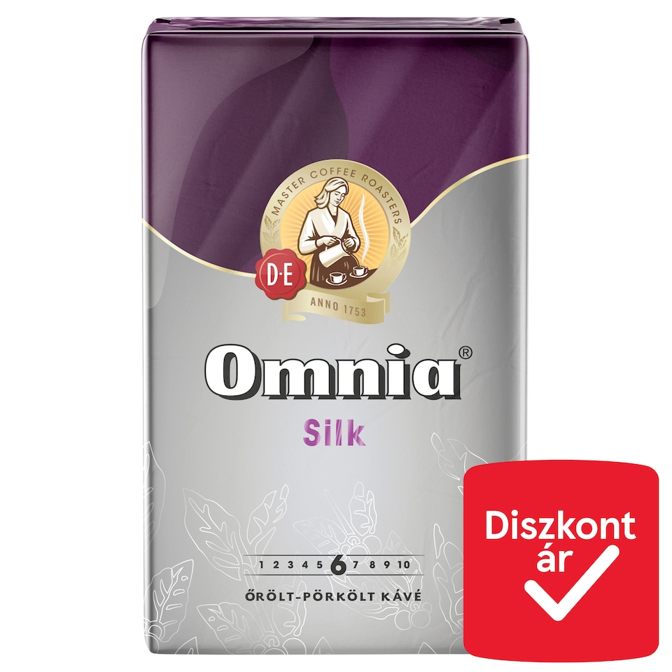 Douwe Egberts Omnia Silk őrölt-pörkölt kávé 1000 g