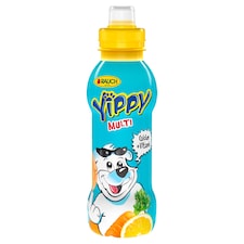 Rauch Yippy Multi Orange-Carrot-Lemon Mixed Fruit Drink with 5 Vitamins and Calcium 330 ml
