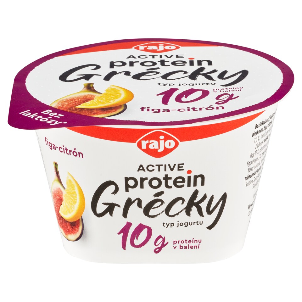 Rajo Active Protein Greek Type of Yogurt Fig-Lemon 150 g