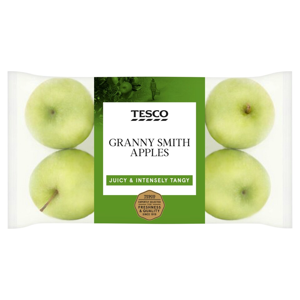 image 1 of Tesco Granny Smith Apple 6 Pack