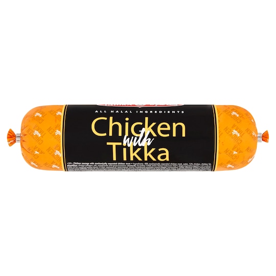 Tahira Chicken Sausage With Tikka 500G Tesco Groceries