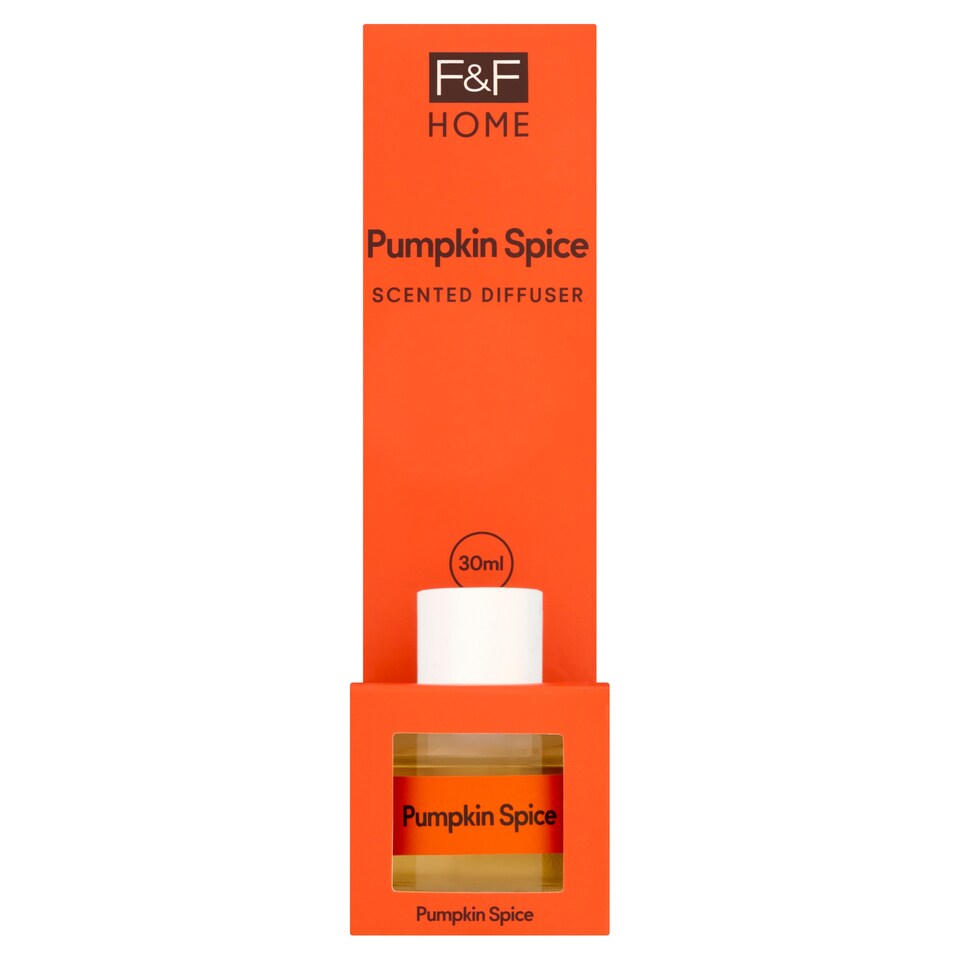image 1 of F&F Home Pumpkin Spice Reed Diffuser 30Ml