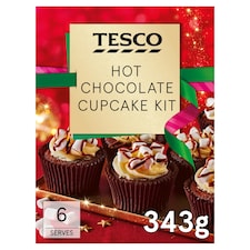 Tesco Hot Chocolate Cupcake Kit 343g
