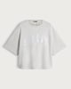 image 5 of F&F Active Pure Cotton Sunday Club Slogan T-Shirt in Grey Marl