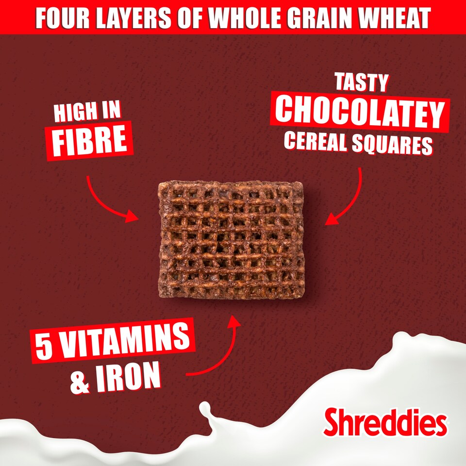 image 1 of Nestlé Shreddies Coco Cereal 500g