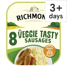 RICHMOND 8 VEGGIE TASTY SAUSAGES 304g