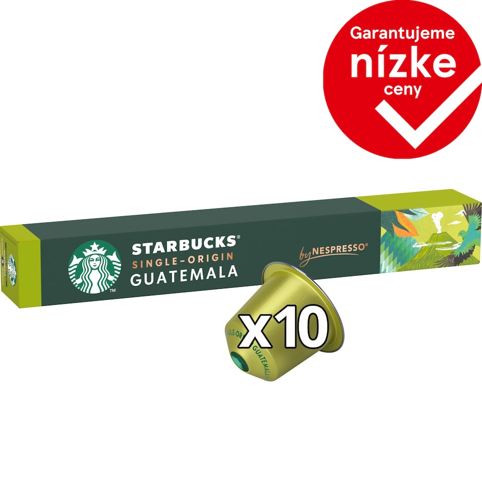 obrázok 1 z Starbucks by Nespresso Single-Origin Guatemala, kávové kapsuly - 10 kapsúl v balení