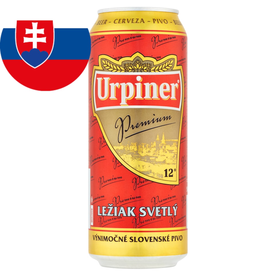 Urpiner Premium 12° ležiak svetlý 500 ml