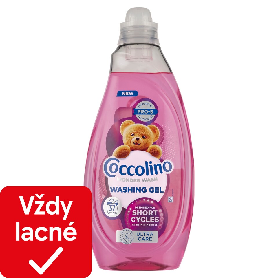 obrázok 1 z Coccolino Wonder Wash prací gel Ultra Care 1,48 L 37W