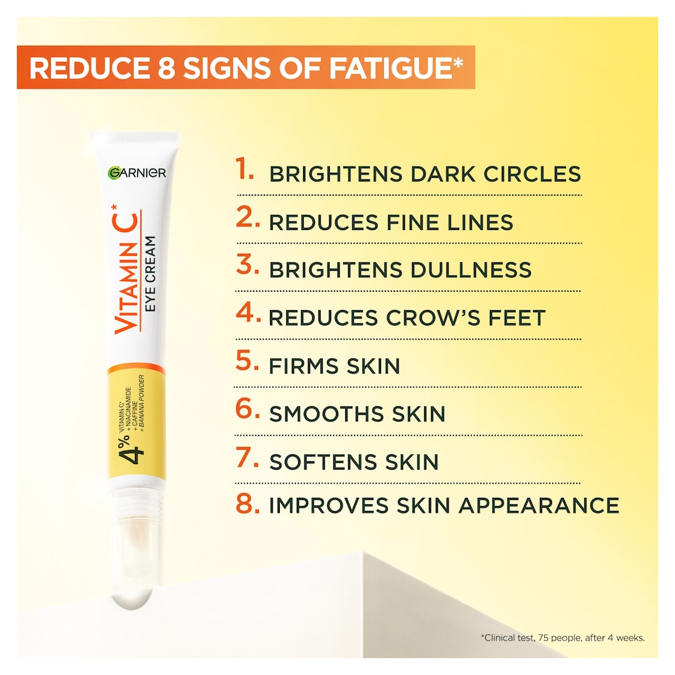 image 1 of Garnier Skin Active Vitamin C Brightening Eye Cream 15Ml