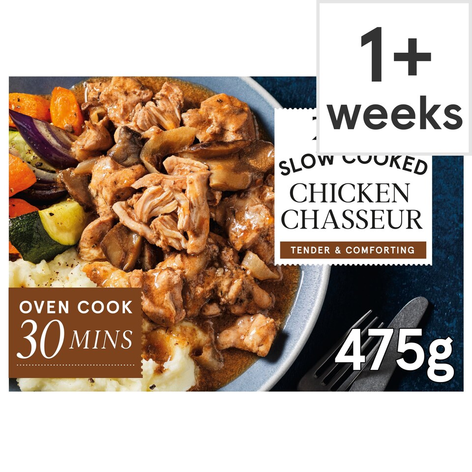 Tesco Slow Cooked Chicken Chasseur 475g Tesco Groceries