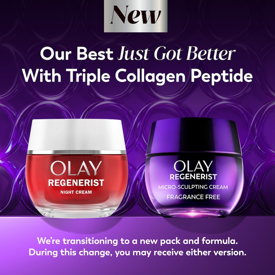 image 1 of Olay Regenerist Night Cream Moisturiser 50ml