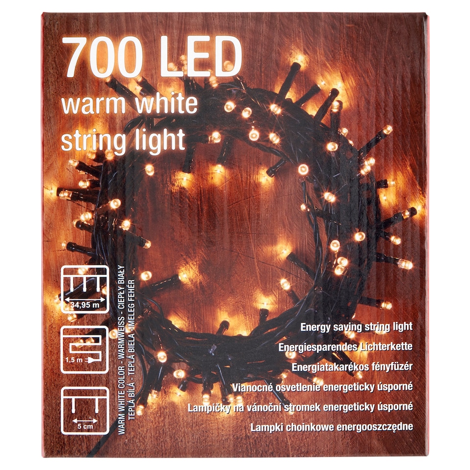 Obrázek 1 pro produkt Snow Meister SM2440A 700 LED lampičky na vánoční stromek energeticky úsporné