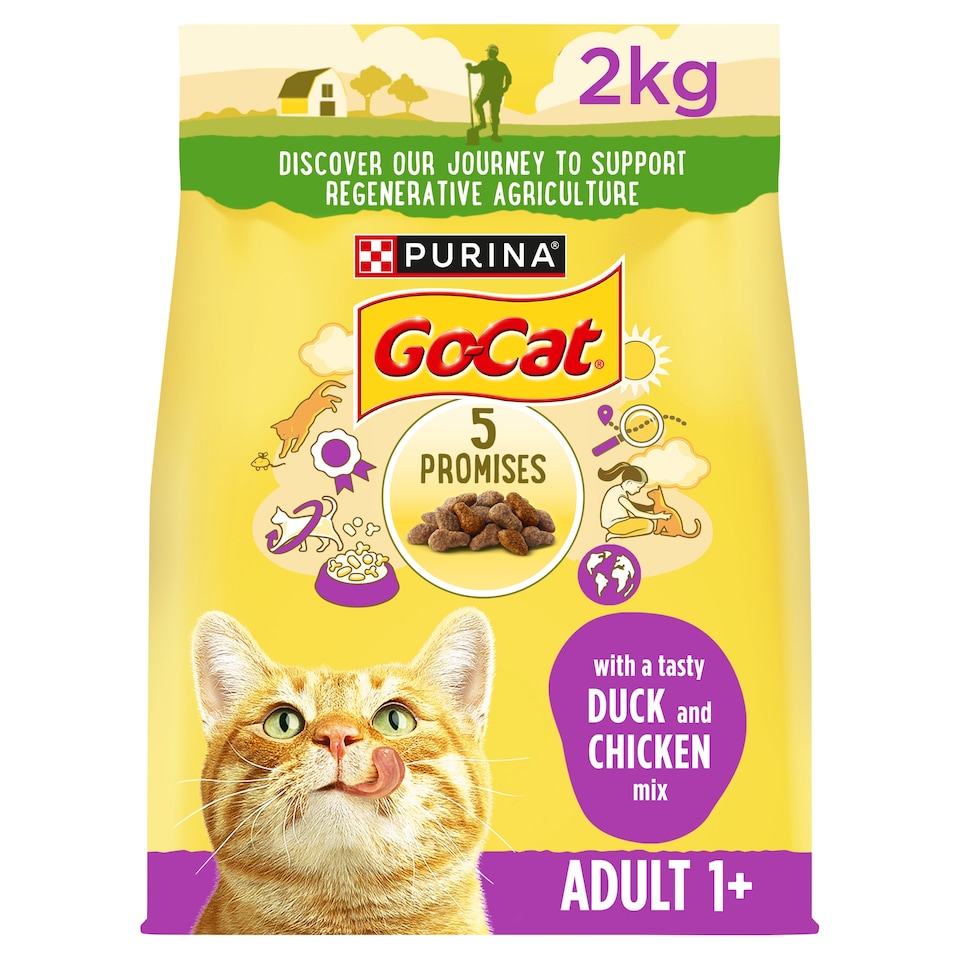 image 1 of Go Cat Chicken & Duck 2Kg