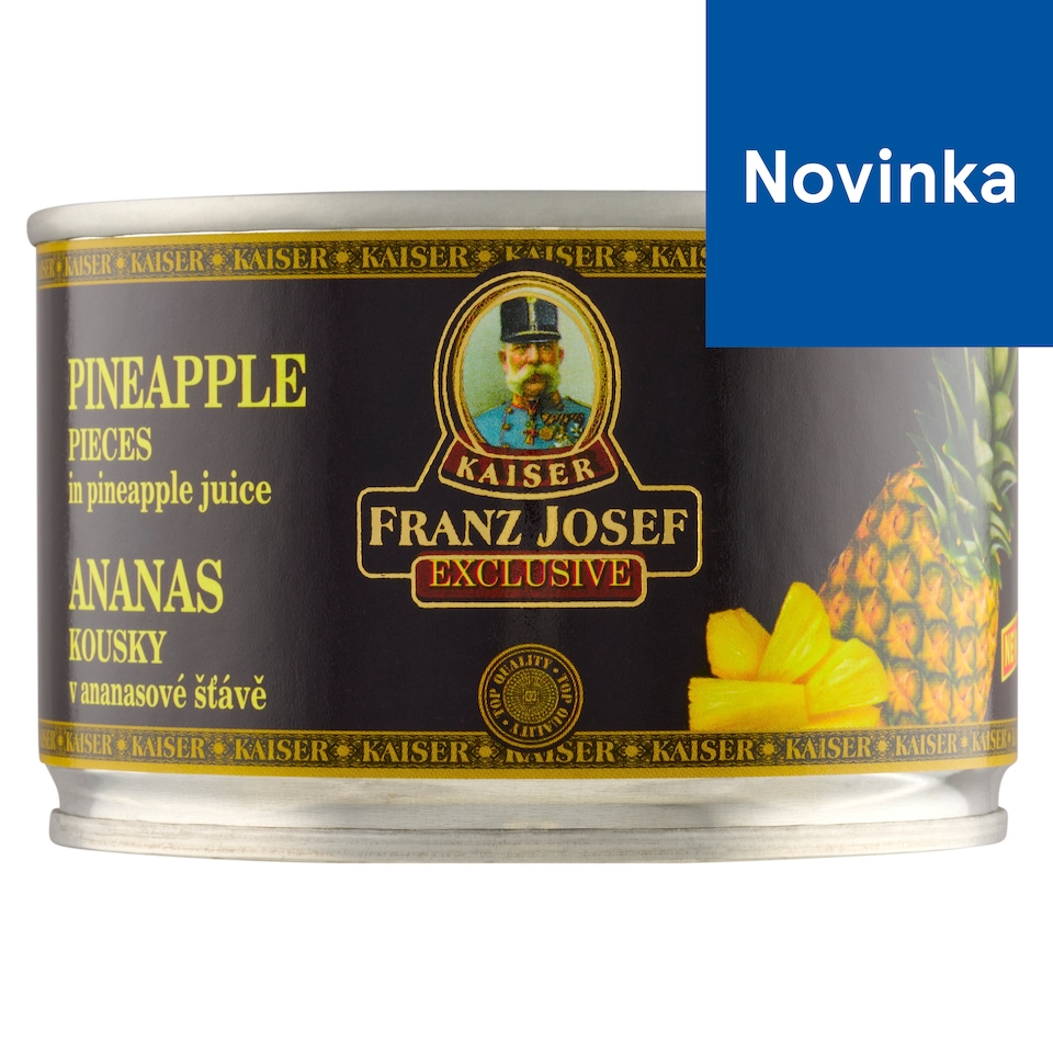 image 1 of Franz Josef Kaiser Exclusive Pineapple Pieces in Pineapple Juice 227 g
