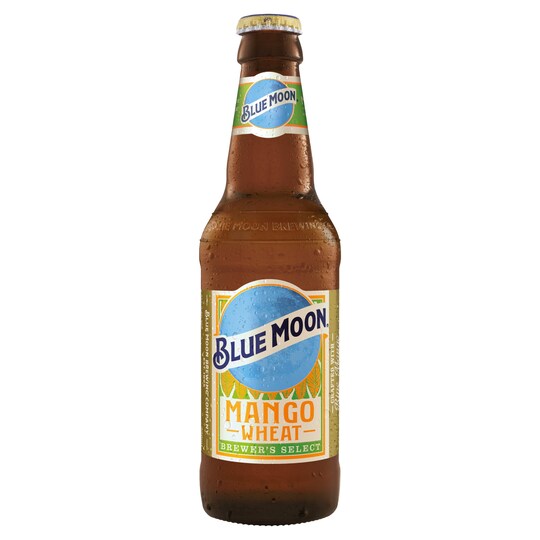 Blue Moon Mango Wheat Beer 330Ml Tesco Groceries