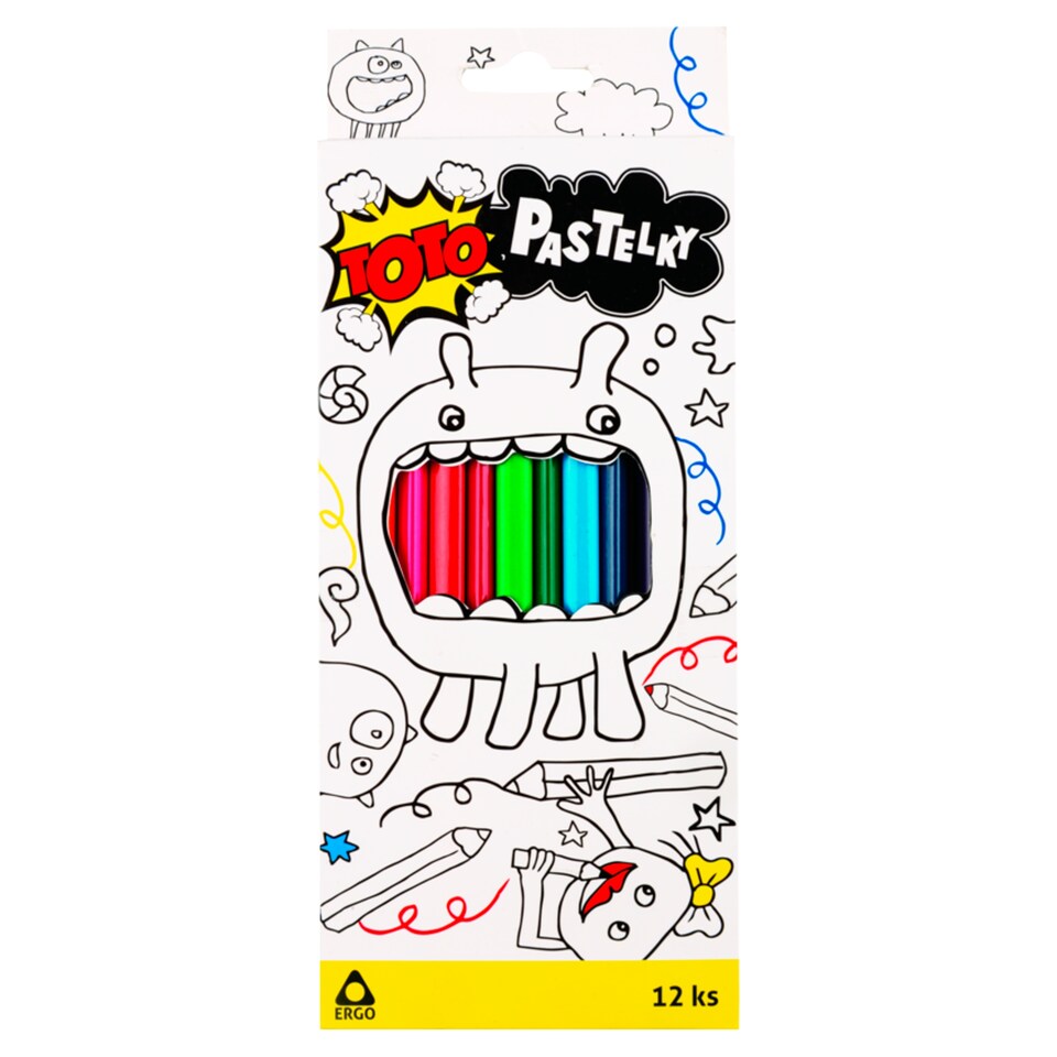 Toto Color Pencils 12 pcs