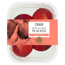 Tesco Peaches Minimum 4 Pack