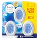 image 1 of Febreze Bathroom Air Freshener Spring Awakening 3 x 7.5ml