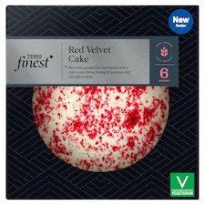 Tesco Finest Red Velvet Cake 6 Servings