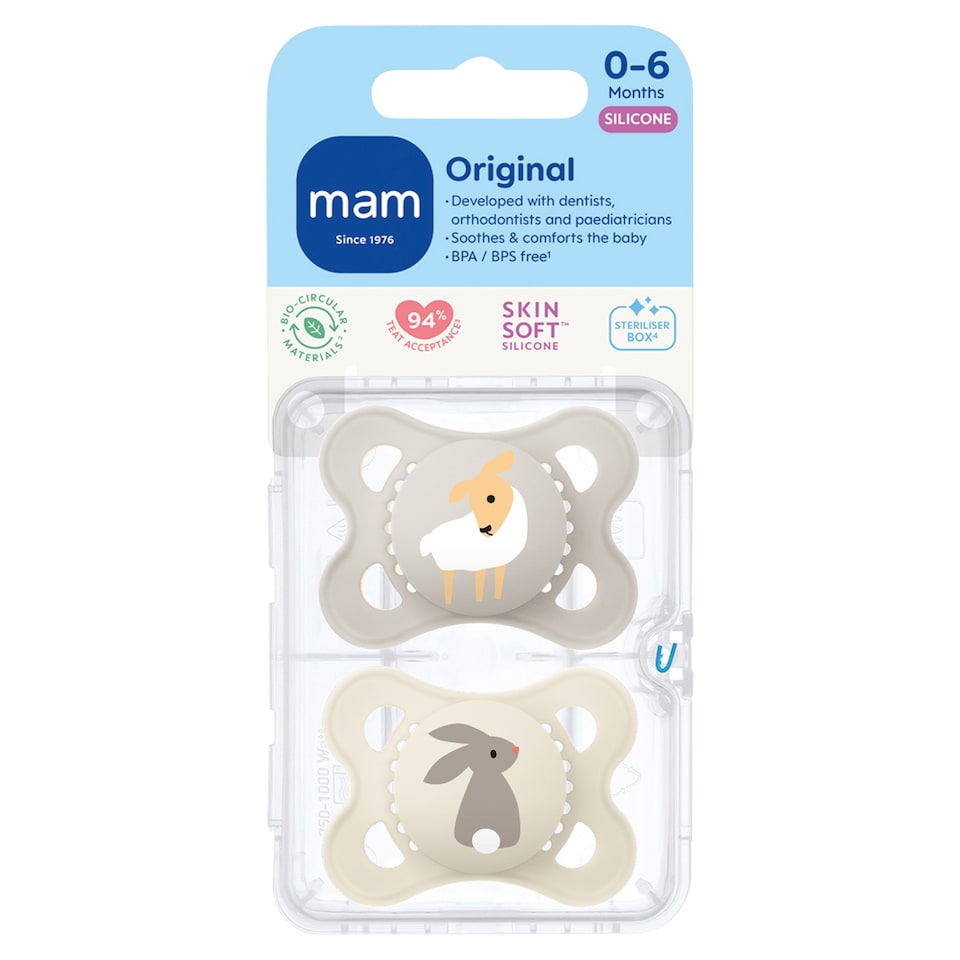 MAM Original 0-6m 2Pk