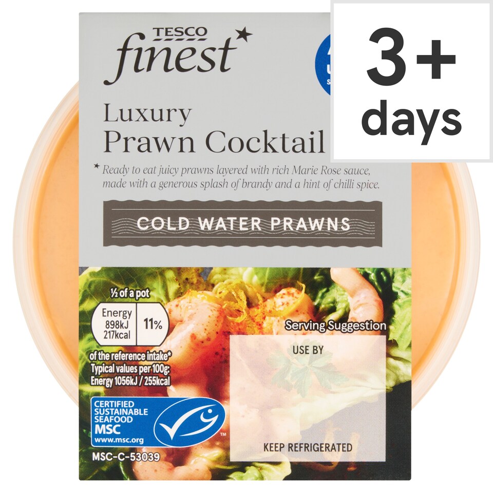 Tesco Finest luxury Prawn Cocktail 170g