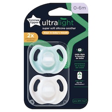 Tommee Tippee Ultra-light Soothers, 0-6 months