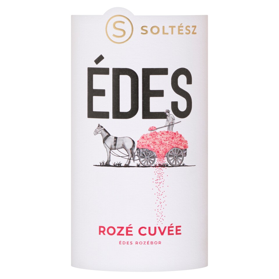 Soltész Édes Felső-Magyarországi Rozé Cuvée édes rozébor 11,5% 750 ml 1. kép