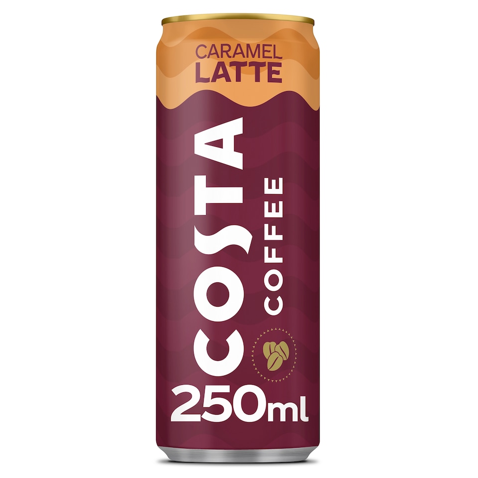 Costa Coffee Caramel Latte Iced Coffee 250ml    