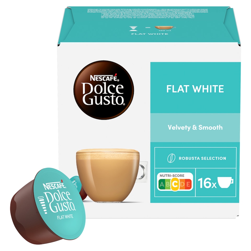 image 1 of NESCAFÉ® Dolce Gusto® Flat White - Coffee Capsules - 16 pcs