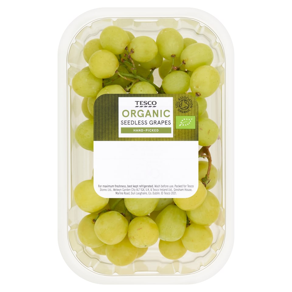 image 1 of Tesco Organic Grapes 300g