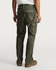 image 3 of F&F Straight Fit Cotton Rich Cargo Trousers in Khaki