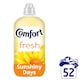 image 1 of Comfort Fresh Fabric Conditioner Sunshiny Days 52 Washes 1560ml