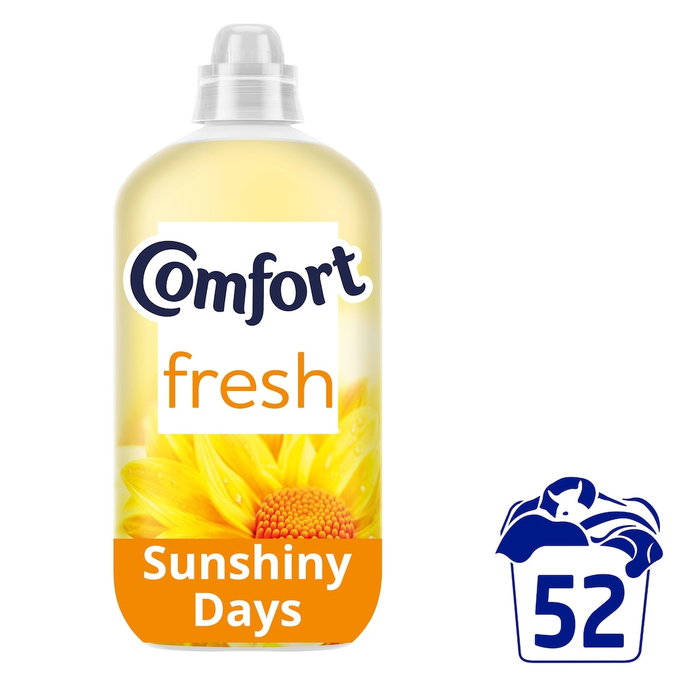 image 1 of Comfort Fresh Fabric Conditioner Sunshiny Days 52 Washes 1560ml