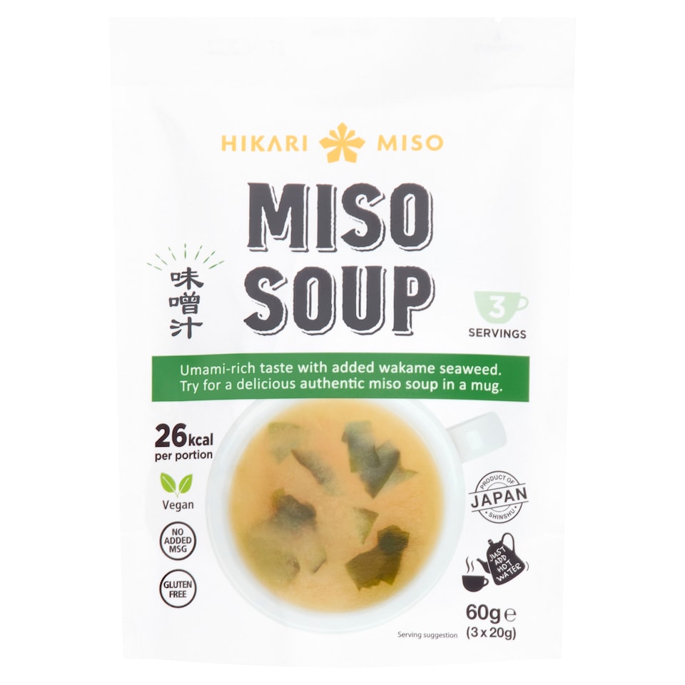 Hikari Miso Miso Soup 3 Servings 60G