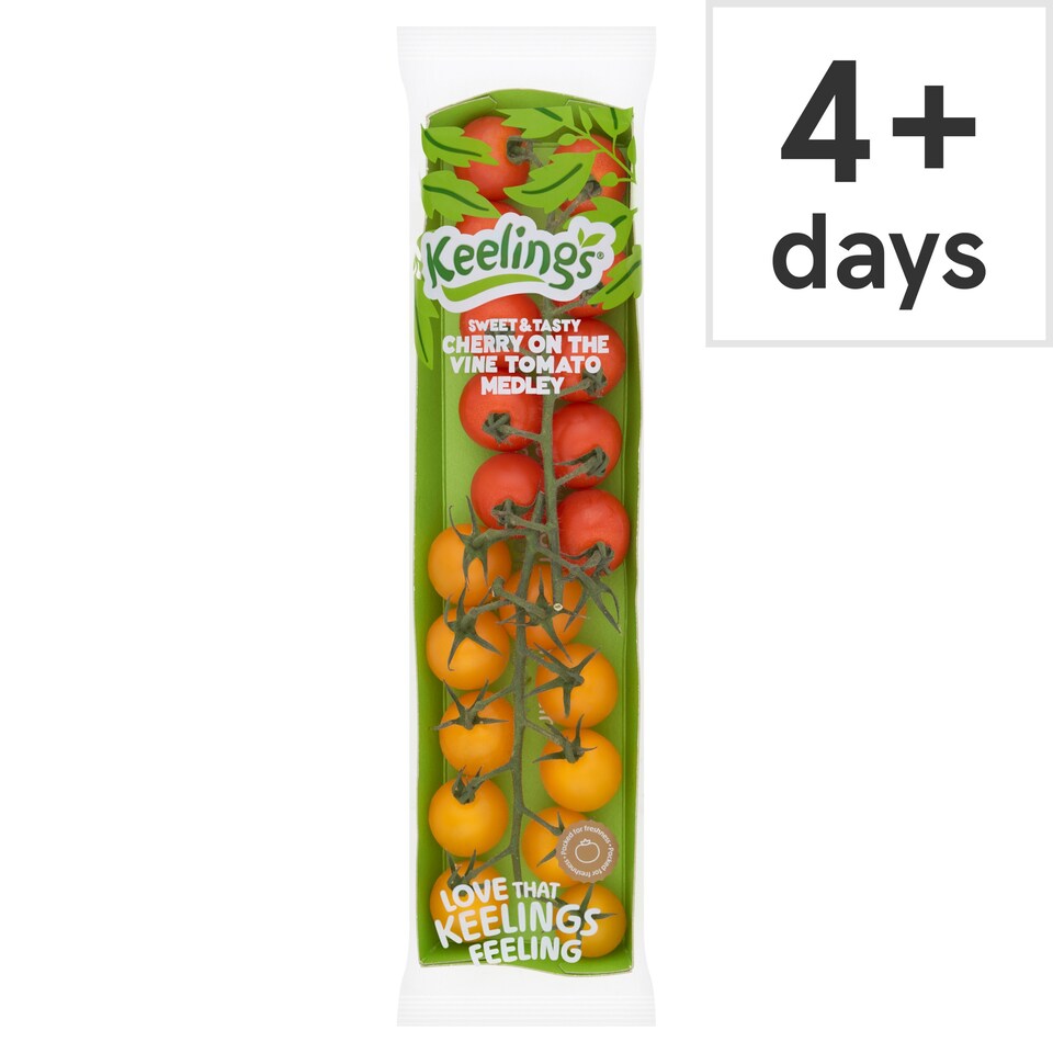 Keelings Cherry On The Vine Tomato Medley 200g