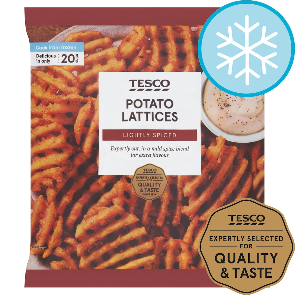 Tesco Potato Lattices 550G
