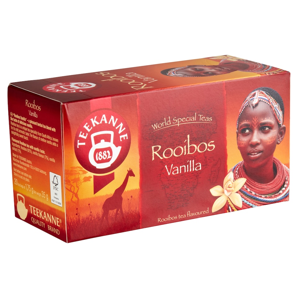 Teekanne World Special Teas vaníliaízesítésű rooibos tea 20 filter 35 g  1. kép