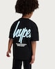 image 2 of Hype Pure Cotton Believe the Hype T-Shirt in Black