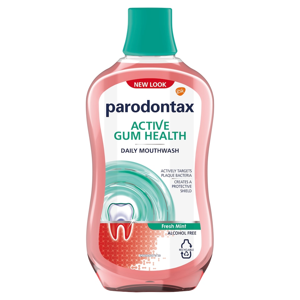 Parodontax Active Gum Health Fresh Mint ústna voda 500 ml