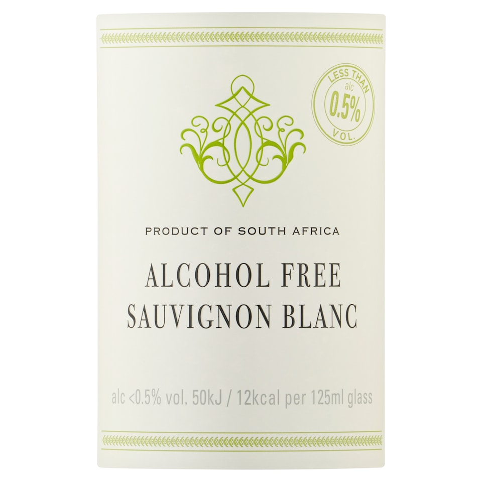 image 1 of Tesco Alcohol Free Sauvignon Blanc 75Cl