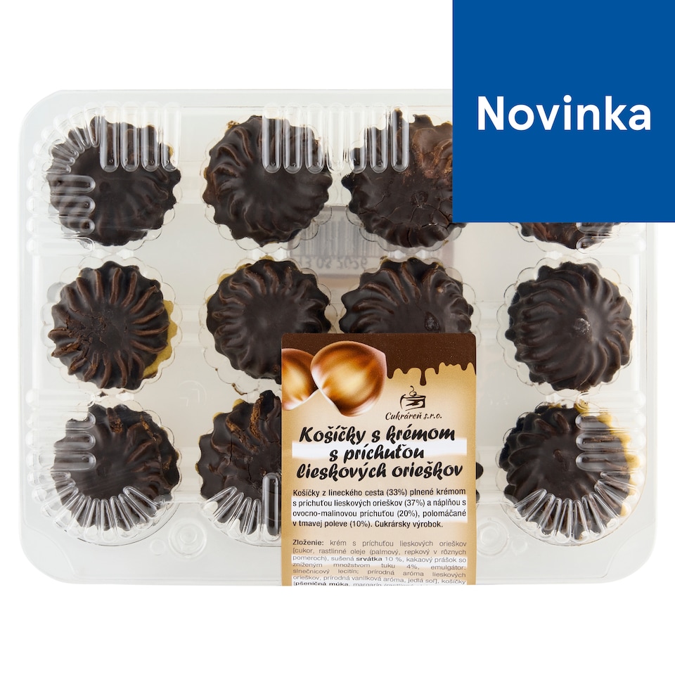 Cupcakes with Hazelnut-Flavored Cream 300 g