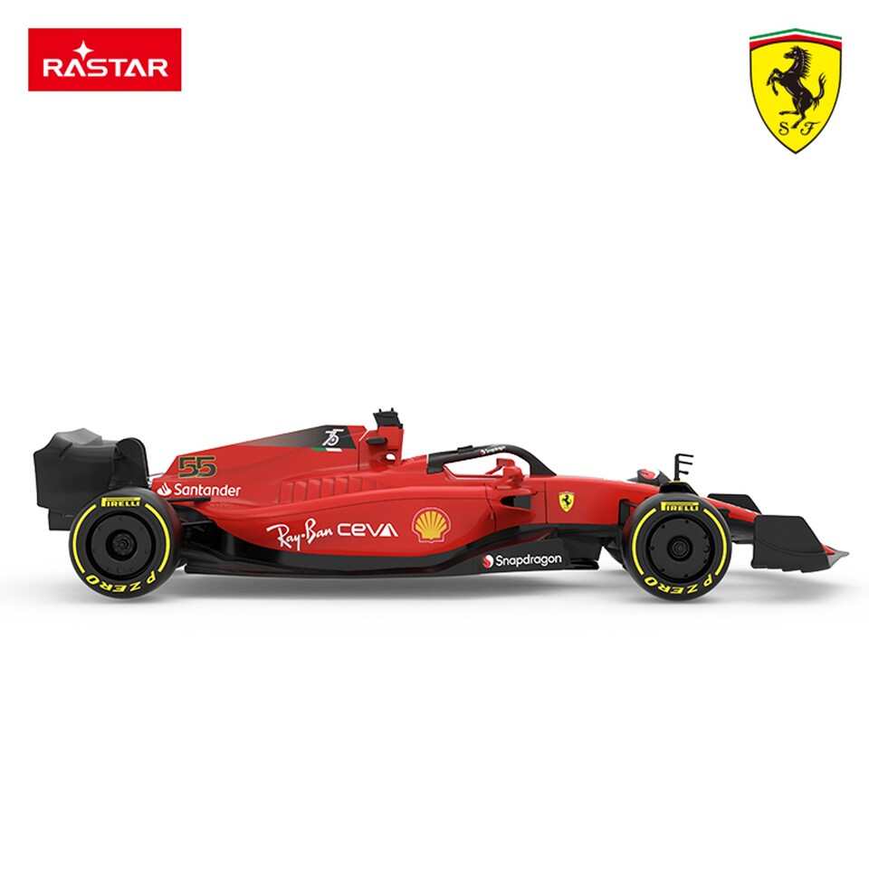 image 1 of Rastar Ferrari F1 75 RC Car 1:18