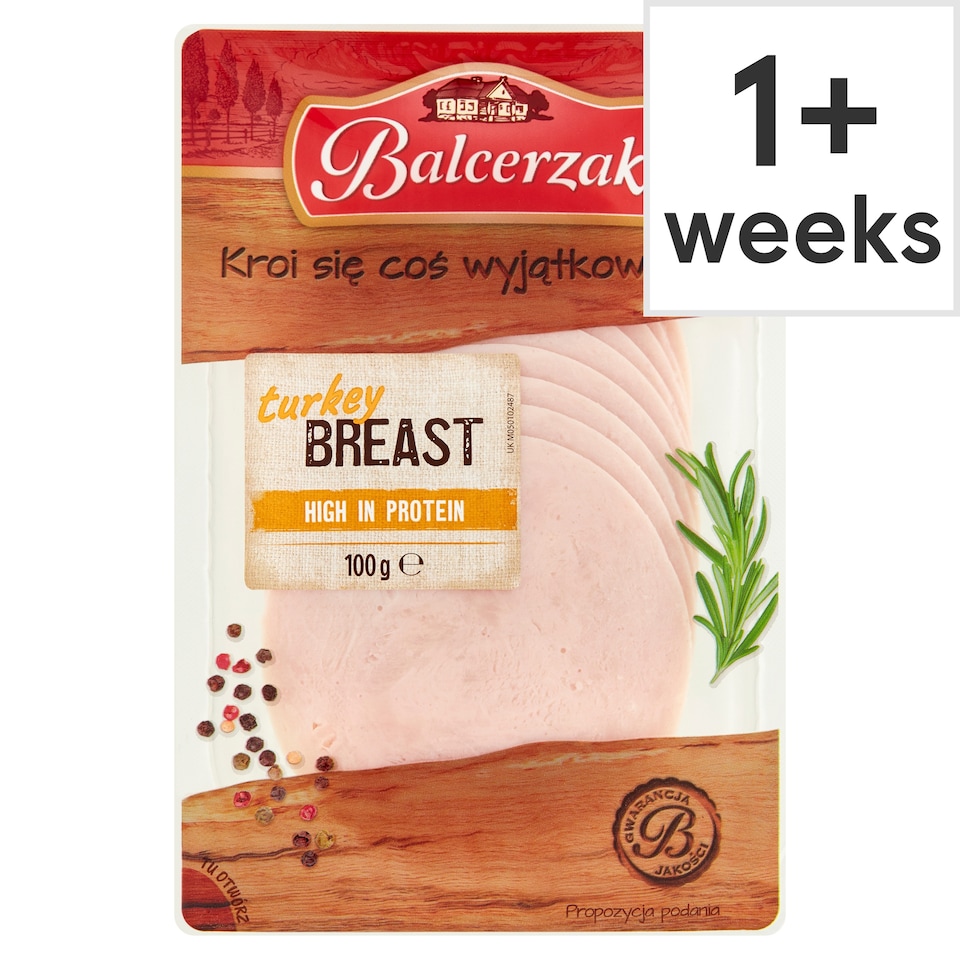 Balcerzak Turkey Breast Slices 100G